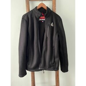 Gerry Men's Black Full Zip‎ Fleece Jacket Soft Shell Lined Coat M